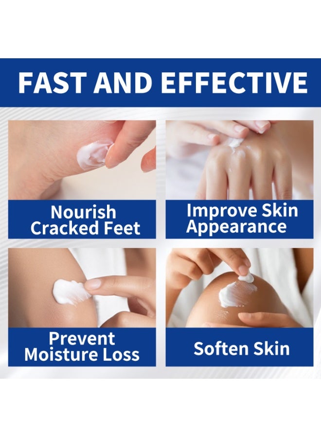 LANEMAY 60% Urea Hand and Foot Moisturizing Cream - Moisturizing & Exfoliating, Cracked Heel Repair, Deep Hydration for Dry Feet, Long protect. - Image 4